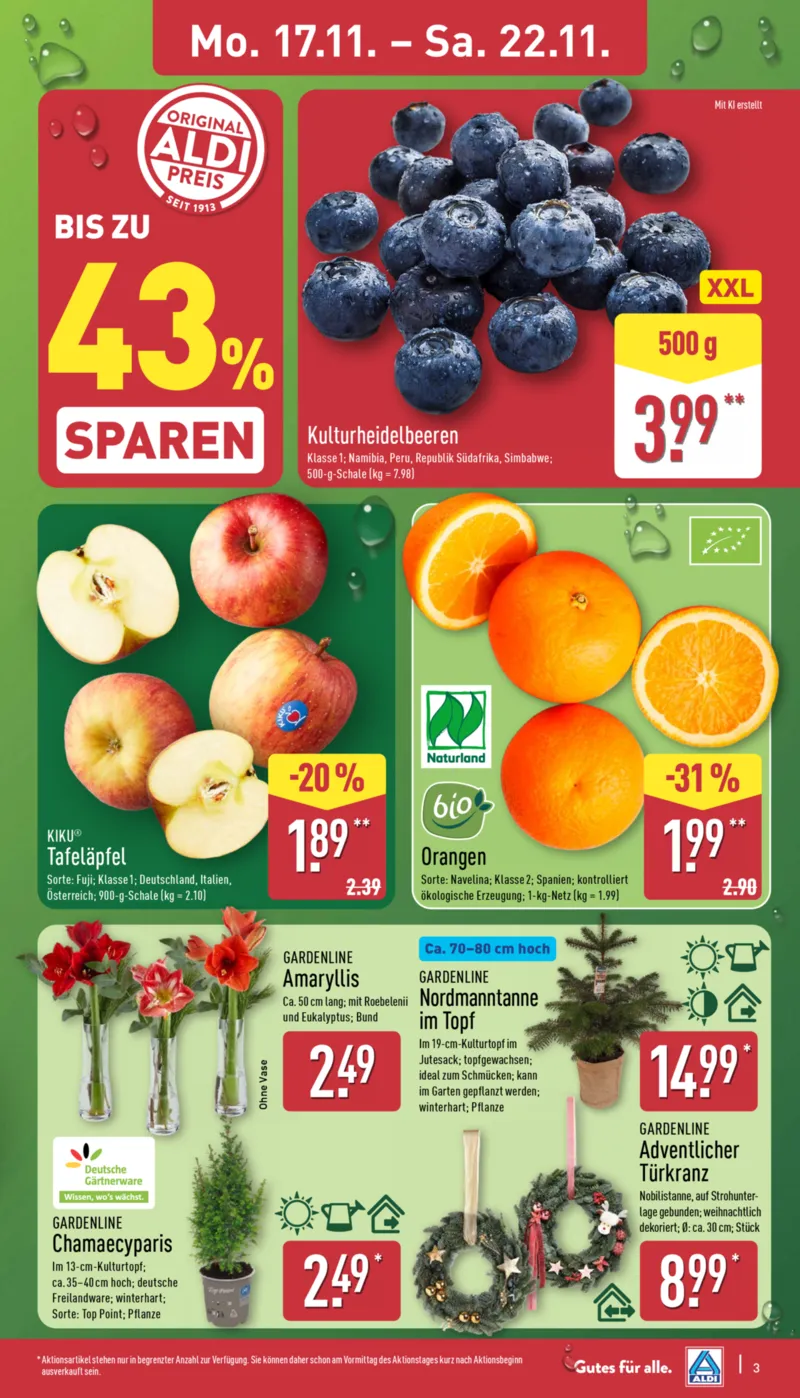 ALDI Nord Prospekt vom 17.11.2025, Seite 3