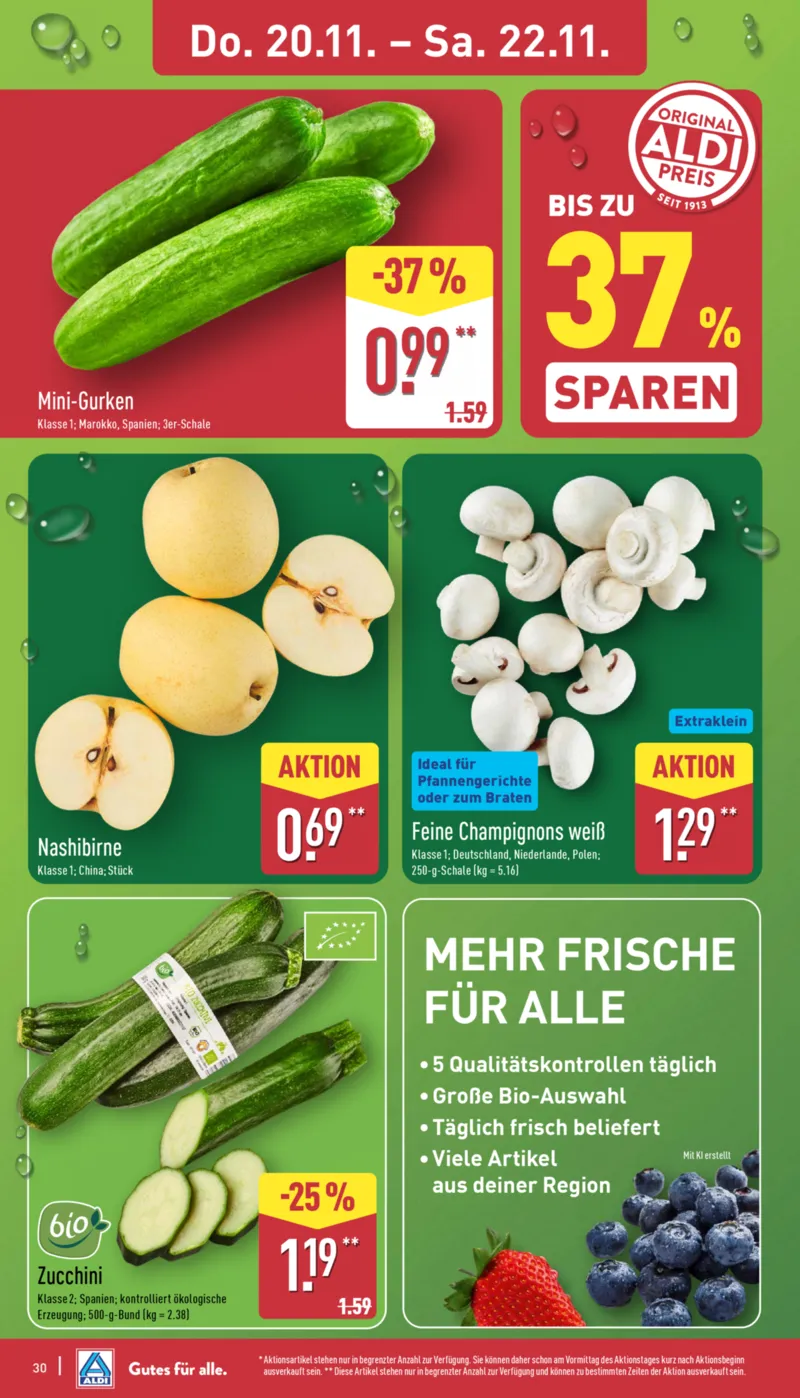 ALDI Nord Prospekt vom 17.11.2025, Seite 30