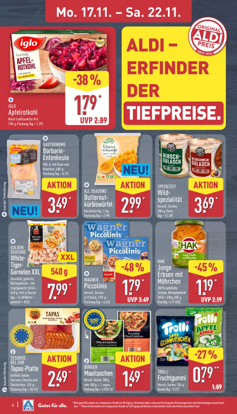 ALDI Nord Prospekt vom 17.11.2025, Seite 6