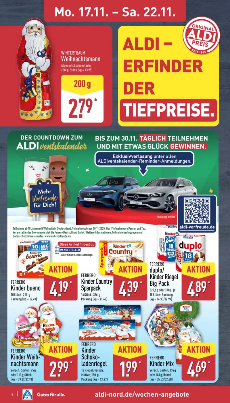 ALDI Nord Prospekt vom 17.11.2025, Seite 8