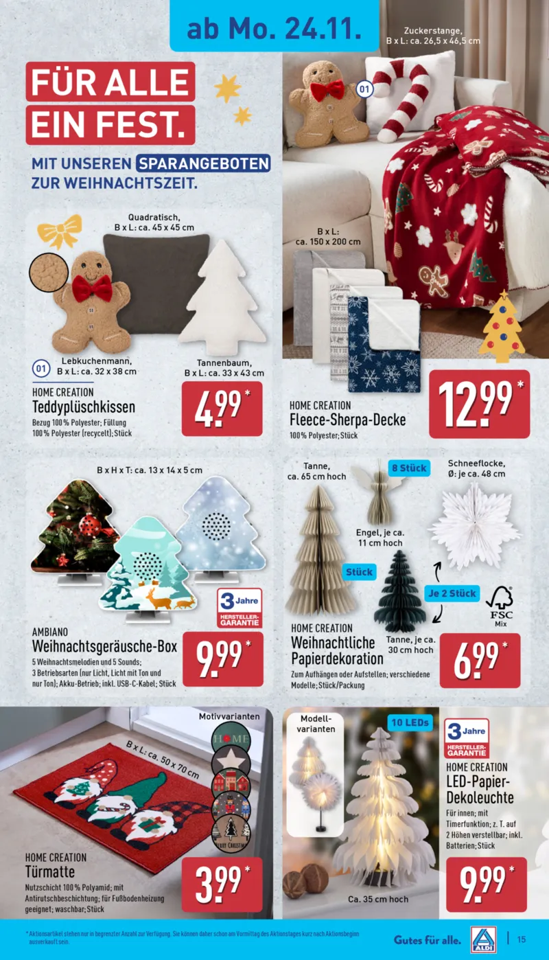 ALDI Nord Prospekt vom 24.11.2025, Seite 21