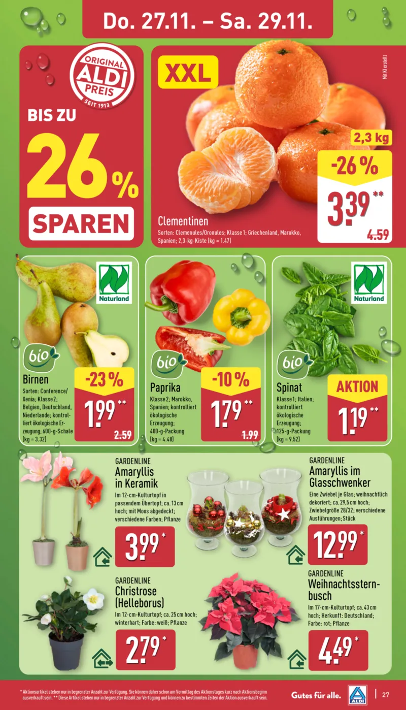 ALDI Nord Prospekt vom 24.11.2025, Seite 33