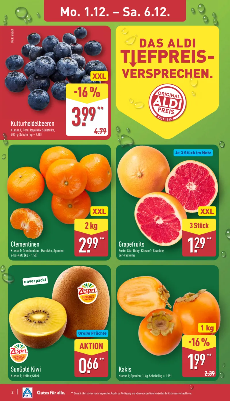 ALDI Nord Prospekt vom 01.12.2025, Seite 2