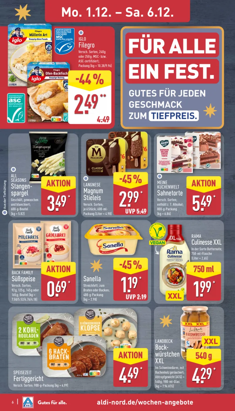 ALDI Nord Prospekt vom 01.12.2025, Seite 6