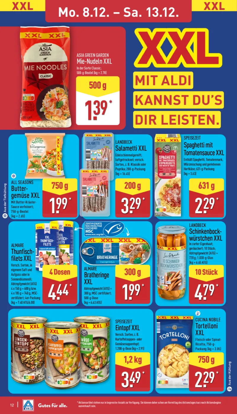 ALDI Nord Prospekt vom 08.12.2025, Seite 12