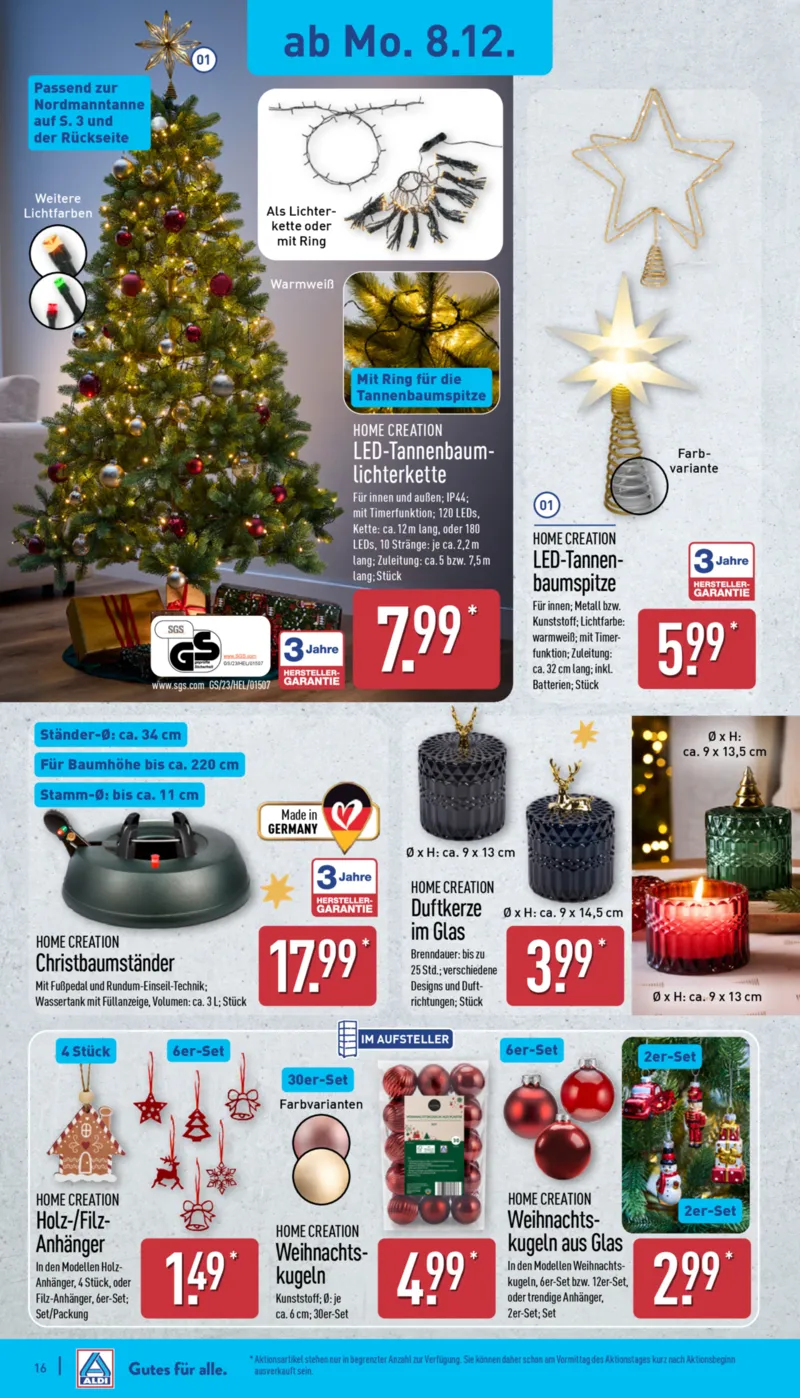 ALDI Nord Prospekt vom 08.12.2025, Seite 16