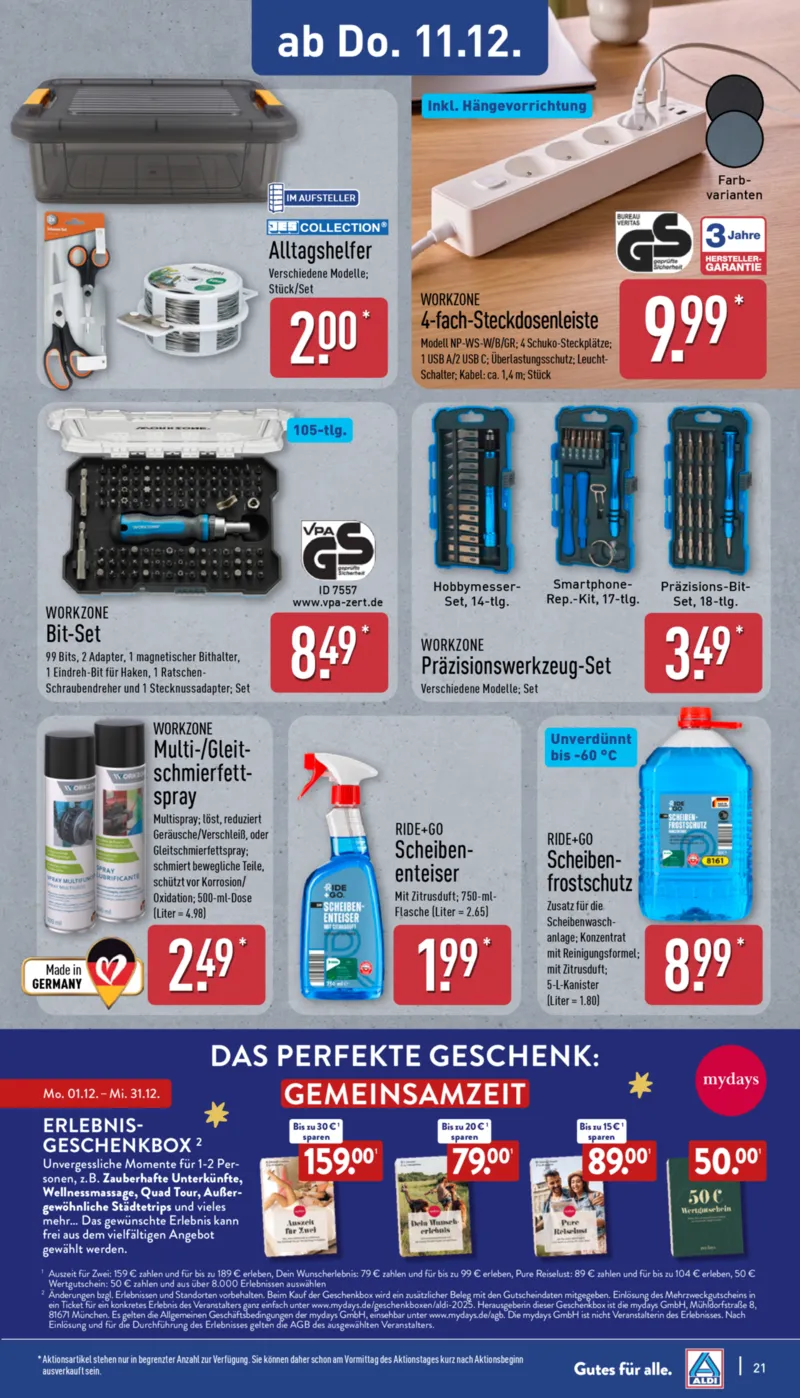 ALDI Nord Prospekt vom 08.12.2025, Seite 21