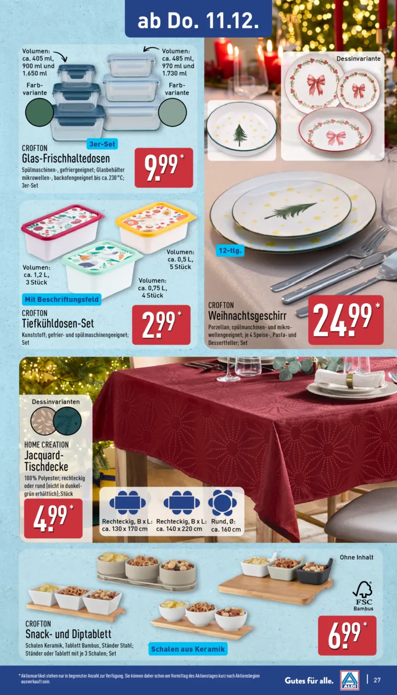 ALDI Nord Prospekt vom 08.12.2025, Seite 27