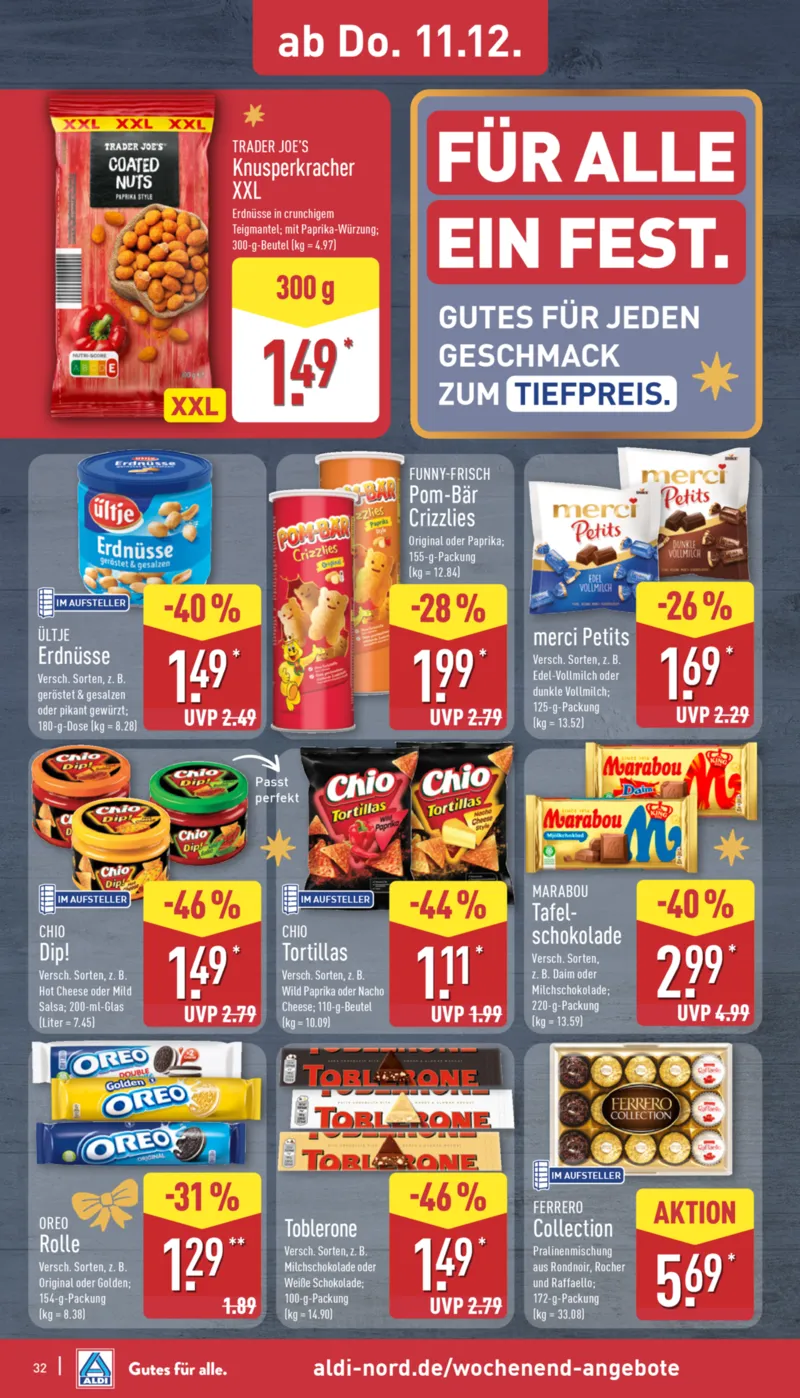 ALDI Nord Prospekt vom 08.12.2025, Seite 32