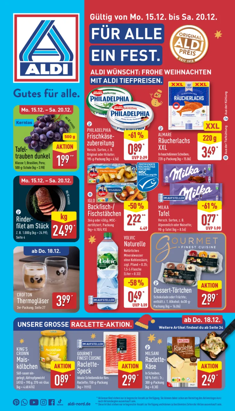 ALDI Nord Prospekt vom 15.12.2025, Seite 1