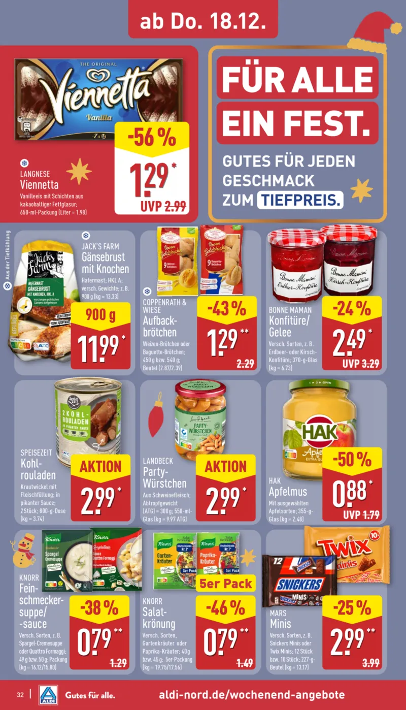 ALDI Nord Prospekt vom 15.12.2025, Seite 33