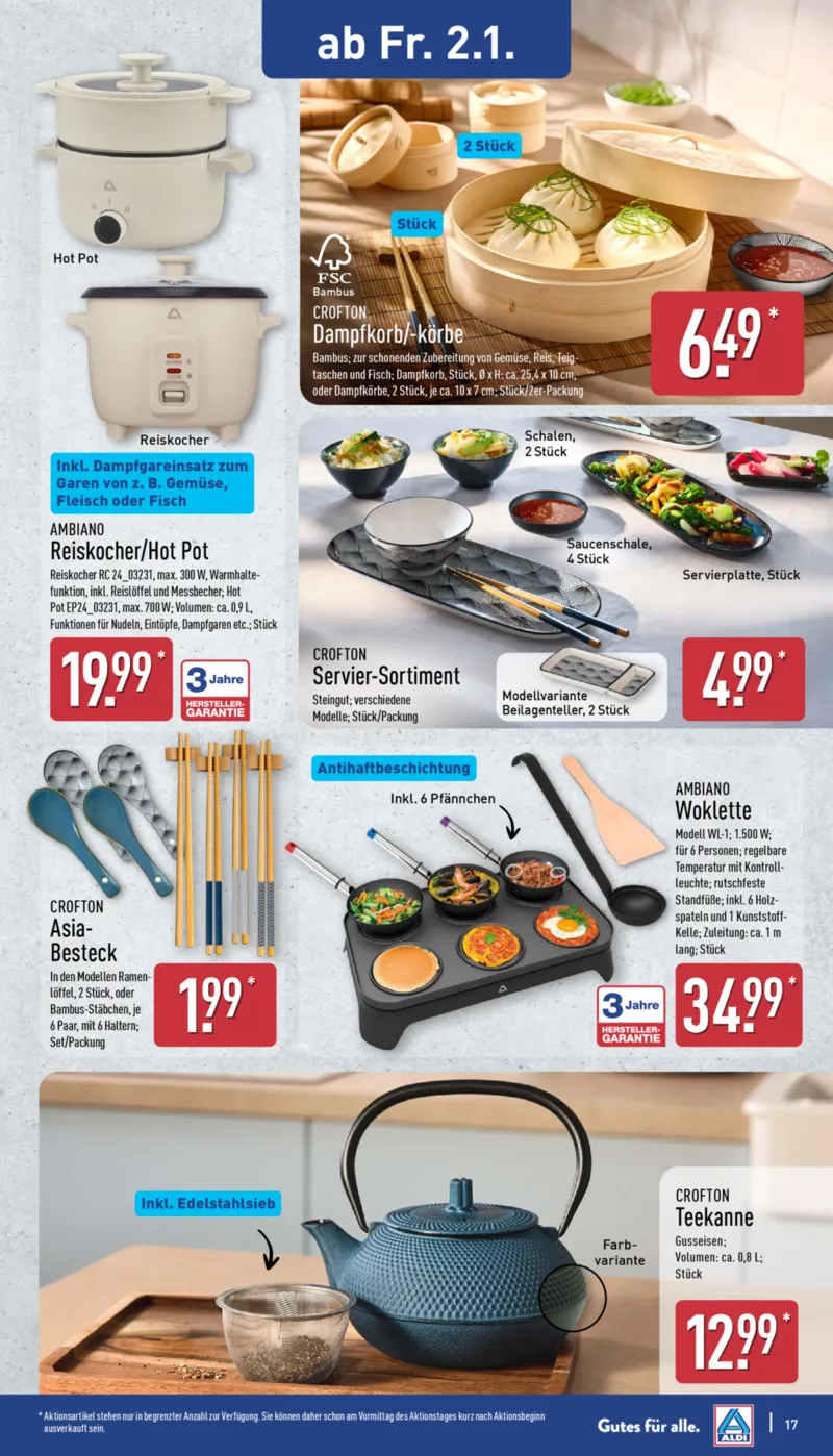 ALDI Nord Prospekt vom 29.12.2025, Seite 17