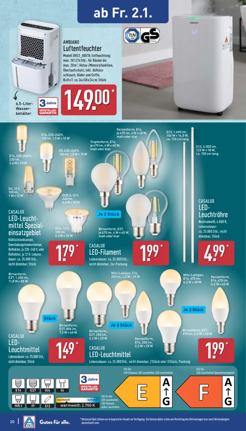 ALDI Nord Prospekt vom 29.12.2025, Seite 20