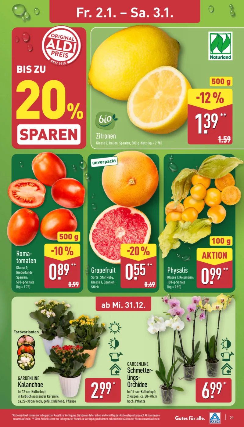 ALDI Nord Prospekt vom 29.12.2025, Seite 21