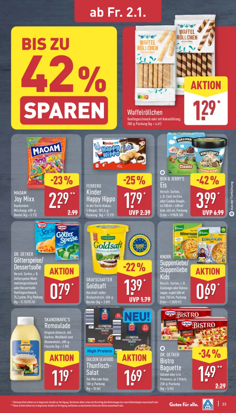 ALDI Nord Prospekt vom 29.12.2025, Seite 23