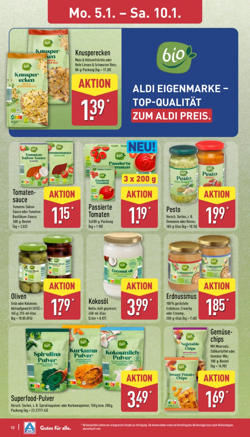ALDI Nord Prospekt vom 05.01.2026, Seite 10