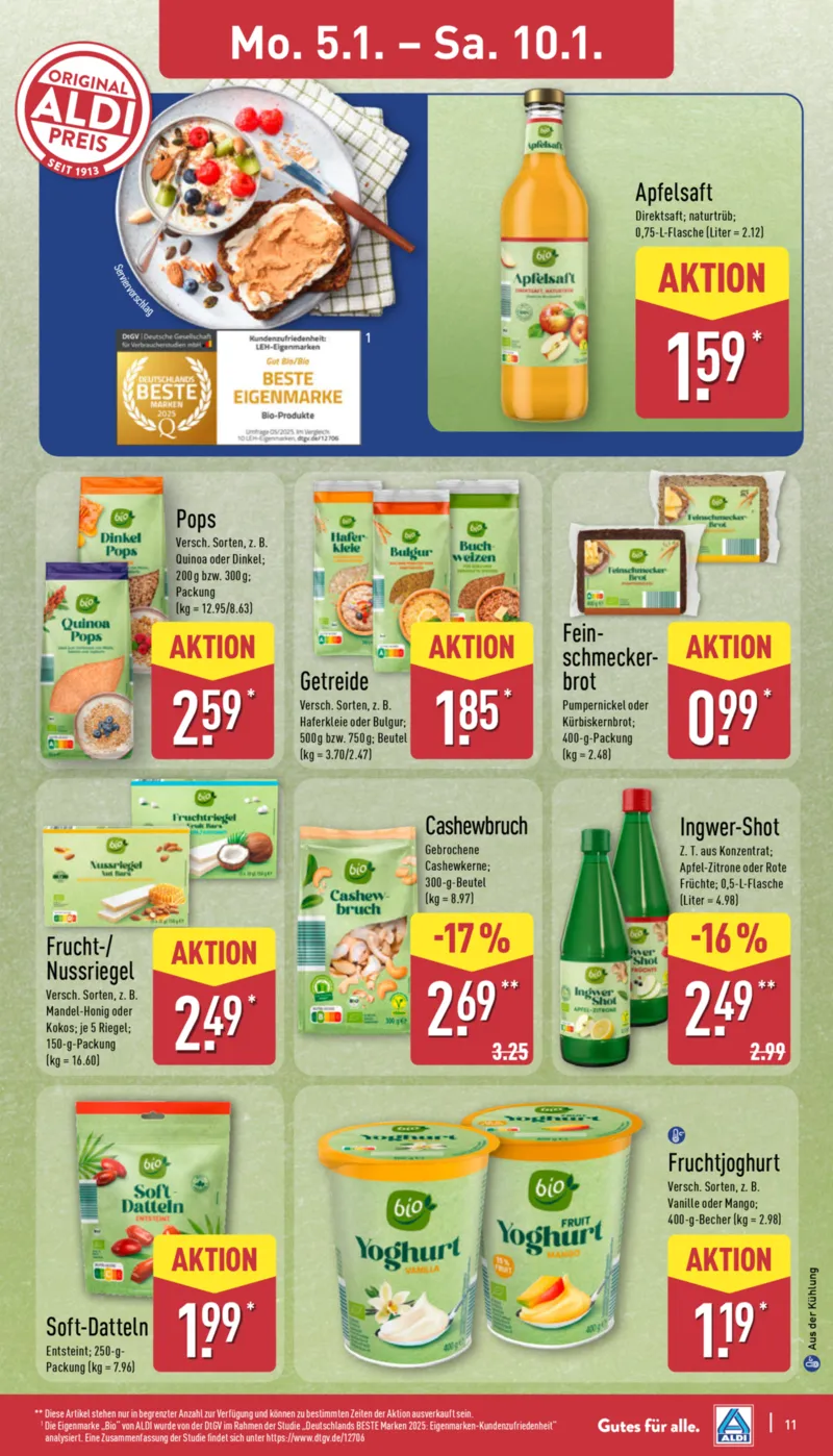 ALDI Nord Prospekt vom 05.01.2026, Seite 11