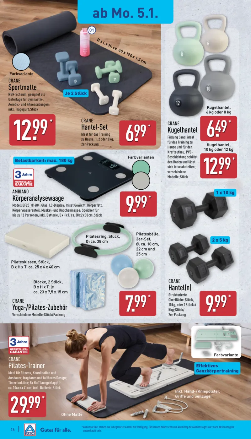 ALDI Nord Prospekt vom 05.01.2026, Seite 16