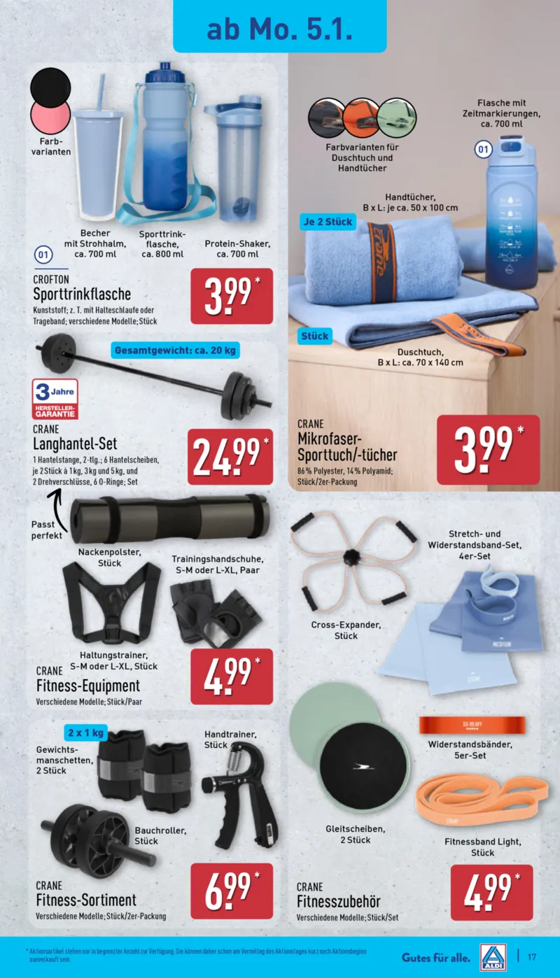 ALDI Nord Prospekt vom 05.01.2026, Seite 17