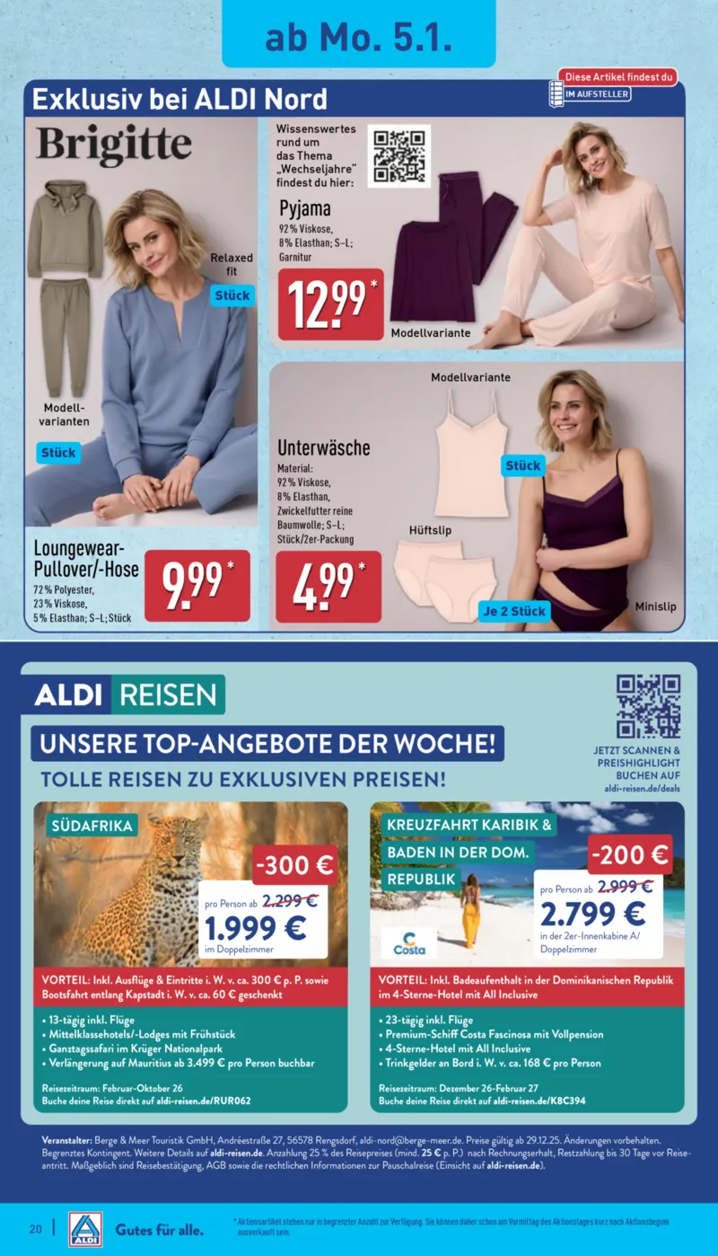 ALDI Nord Prospekt vom 05.01.2026, Seite 20