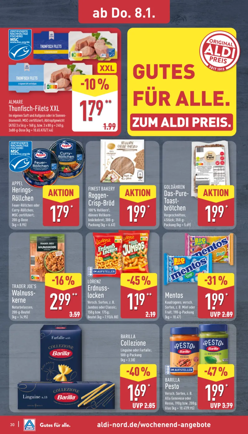 ALDI Nord Prospekt vom 05.01.2026, Seite 30