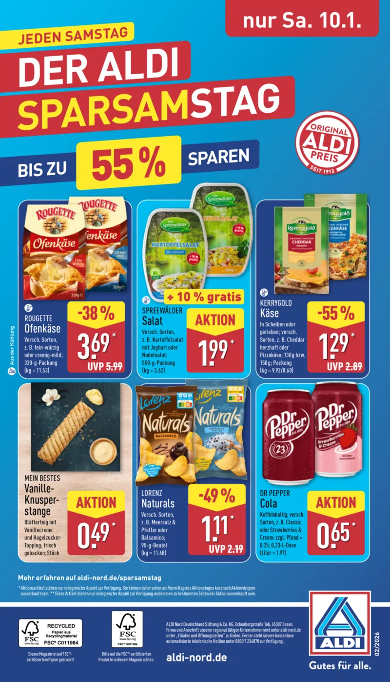 ALDI Nord Prospekt vom 05.01.2026, Seite 32
