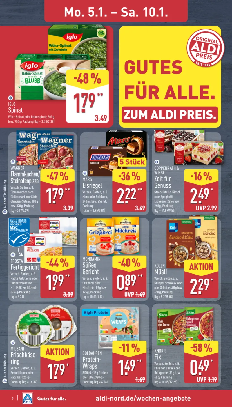 ALDI Nord Prospekt vom 05.01.2026, Seite 6