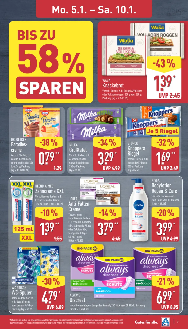 ALDI Nord Prospekt vom 05.01.2026, Seite 7
