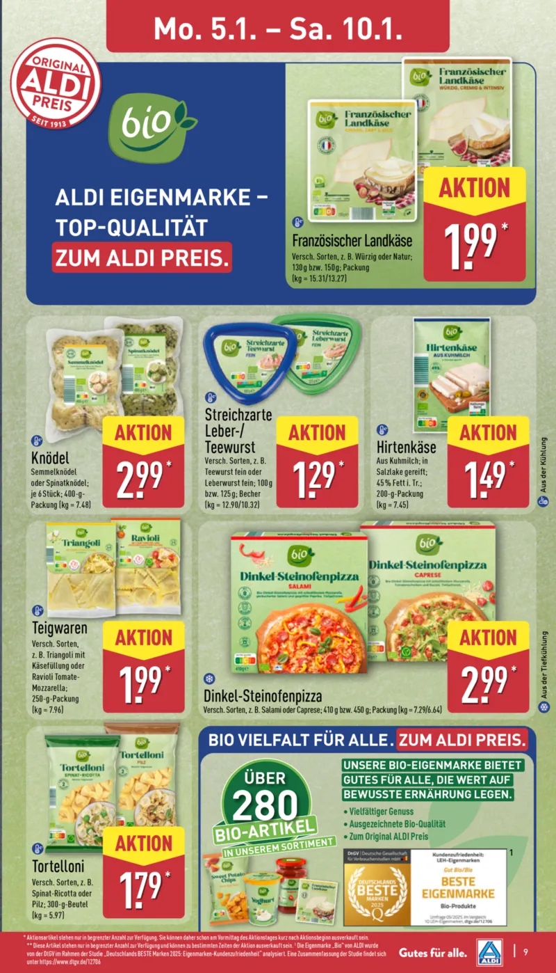 ALDI Nord Prospekt vom 05.01.2026, Seite 9
