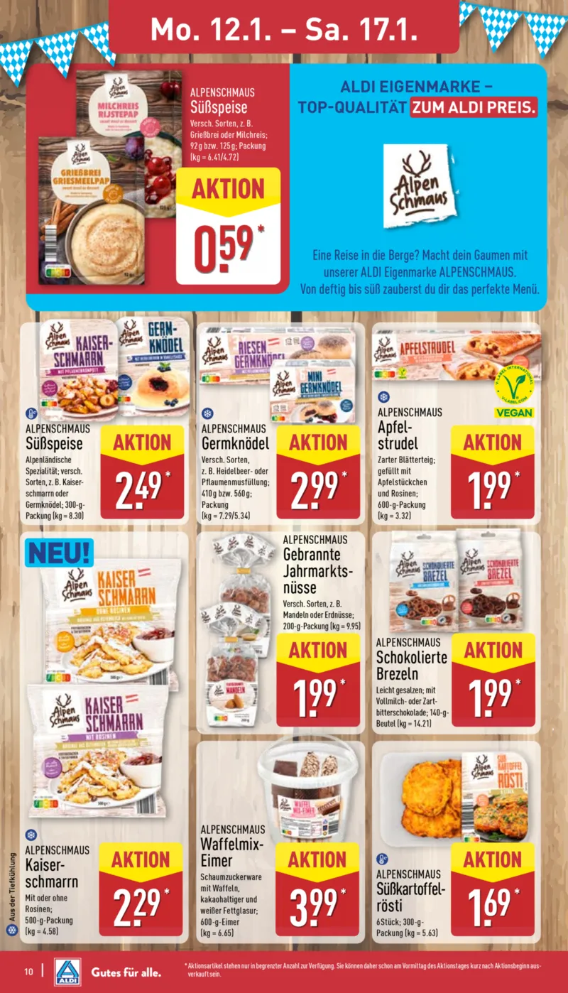 ALDI Nord Prospekt vom 12.01.2026, Seite 10