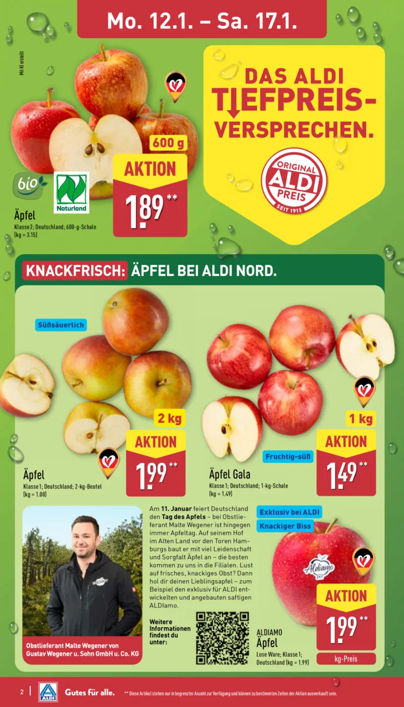 ALDI Nord Prospekt vom 12.01.2026, Seite 2