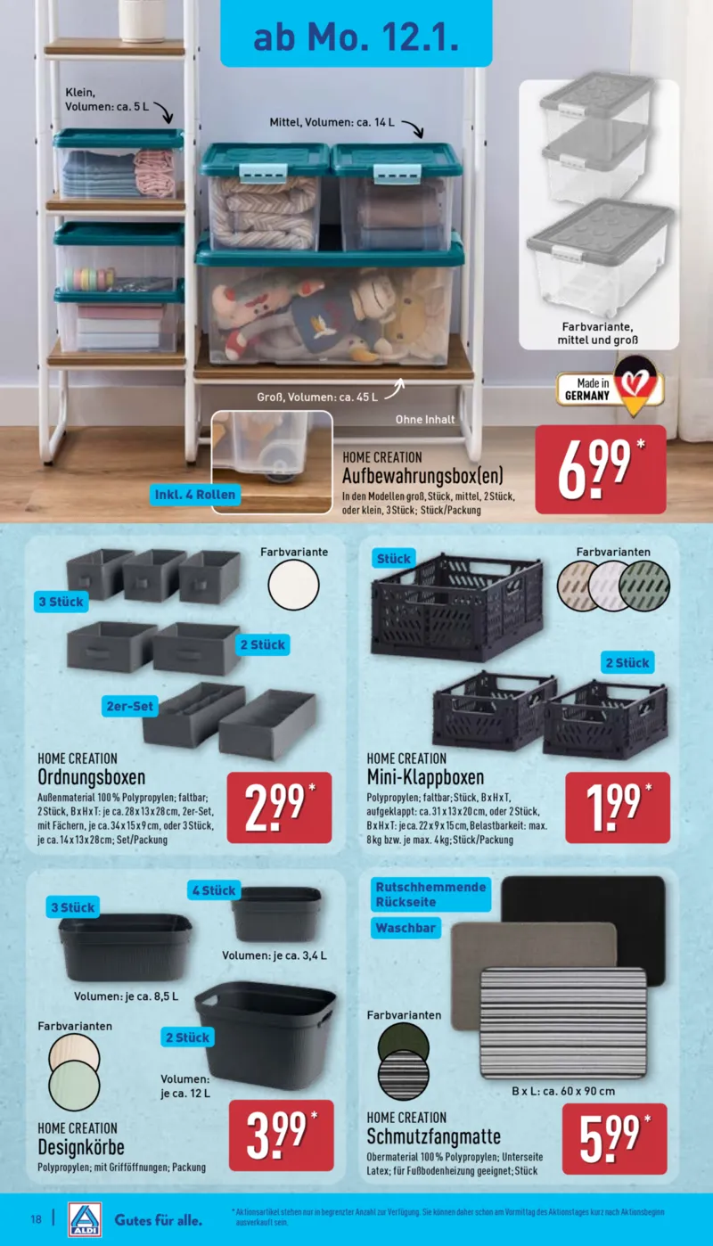 ALDI Nord Prospekt vom 12.01.2026, Seite 20