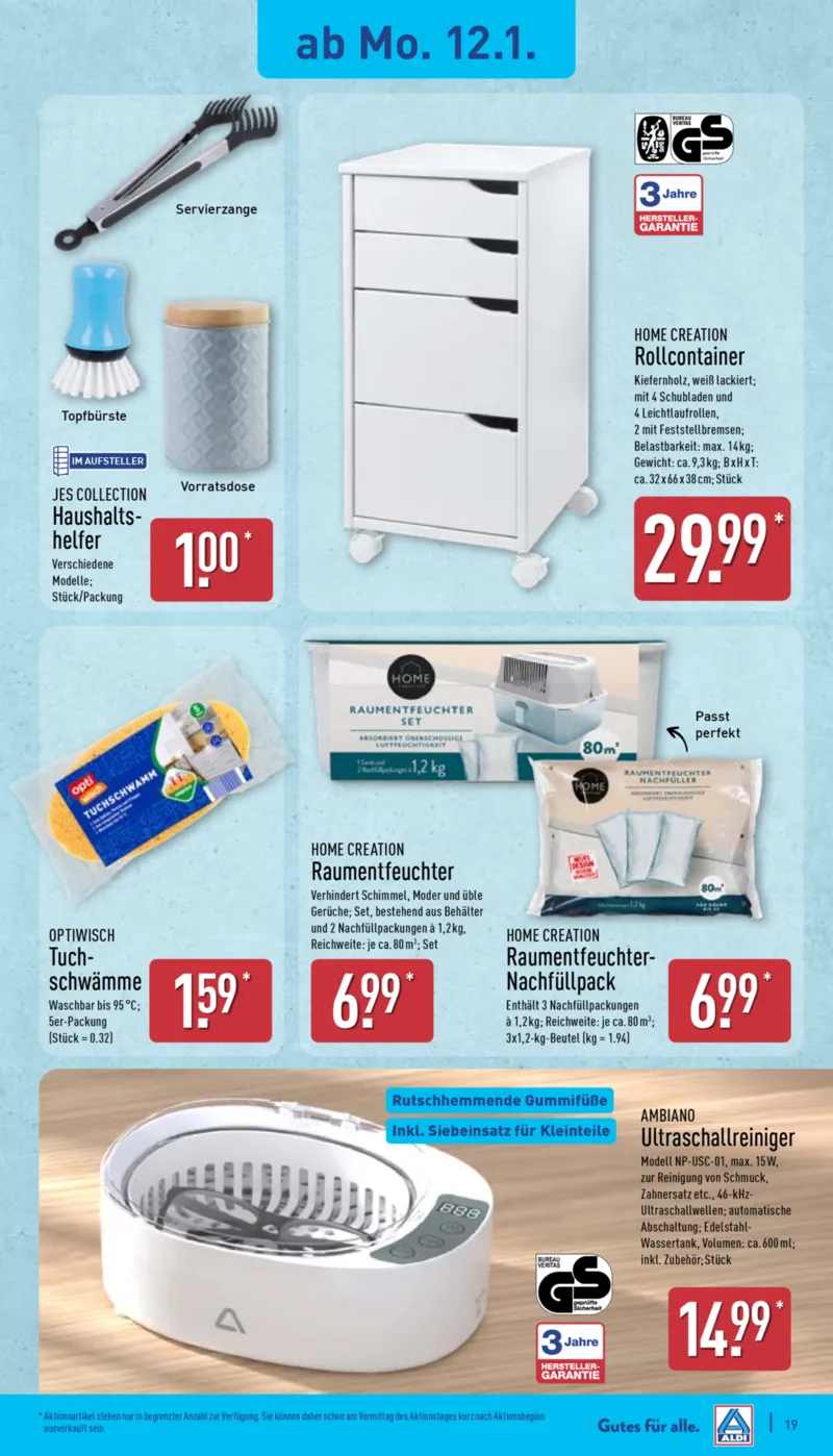 ALDI Nord Prospekt vom 12.01.2026, Seite 21