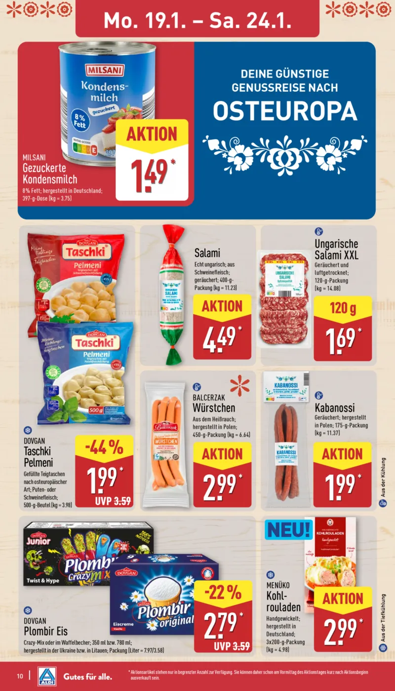 ALDI Nord Prospekt vom 19.01.2026, Seite 10