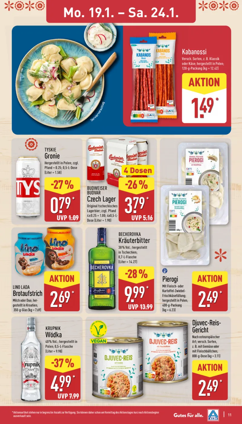 ALDI Nord Prospekt vom 19.01.2026, Seite 11