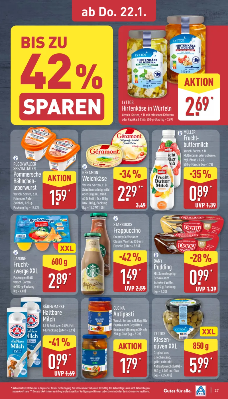 ALDI Nord Prospekt vom 19.01.2026, Seite 27