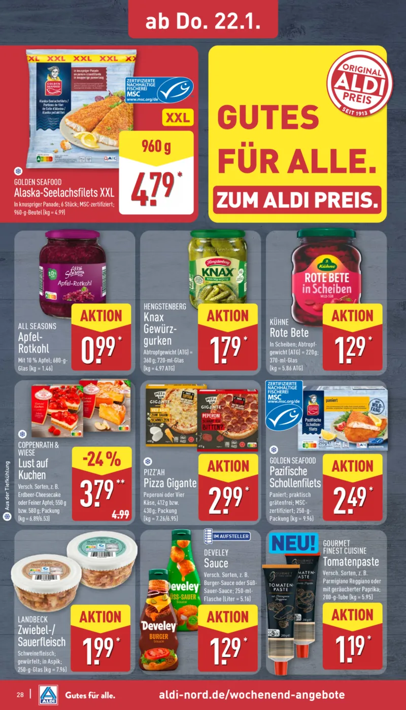 ALDI Nord Prospekt vom 19.01.2026, Seite 28