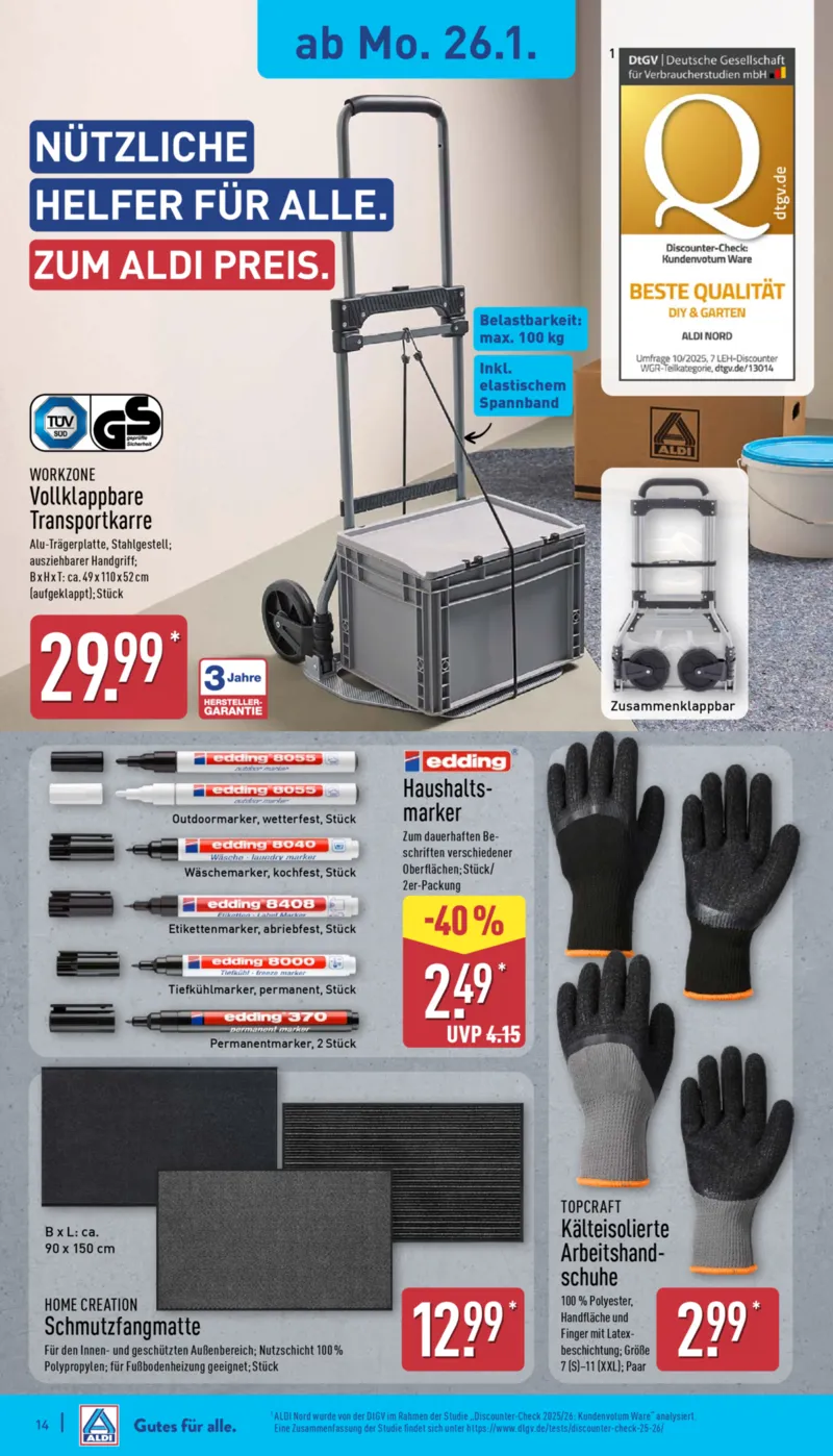 ALDI Nord Prospekt vom 26.01.2026, Seite 16