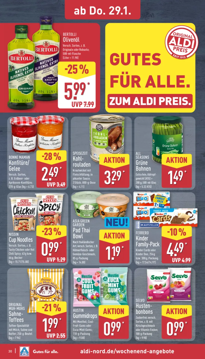 ALDI Nord Prospekt vom 26.01.2026, Seite 32
