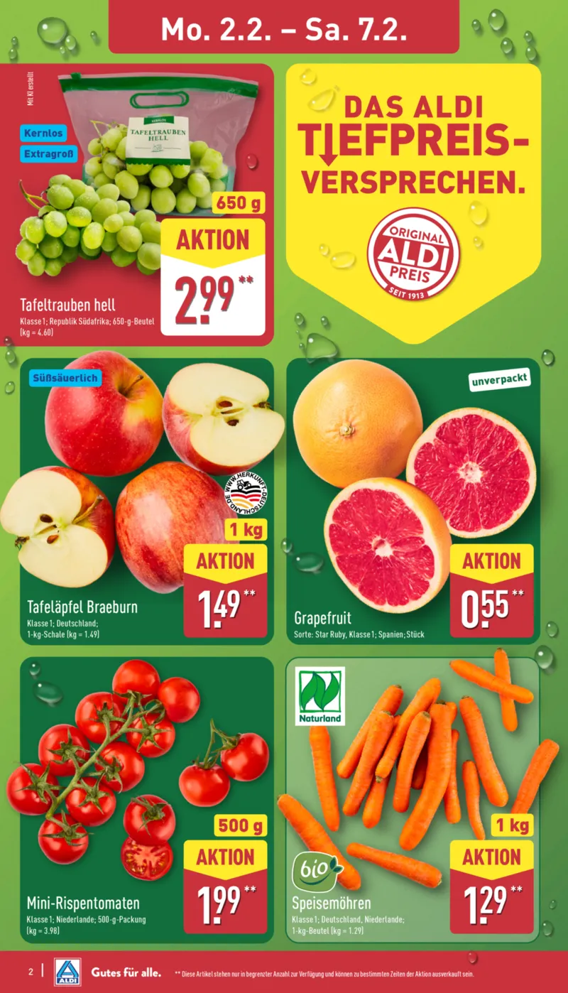 ALDI Nord Prospekt vom 02.02.2026, Seite 2
