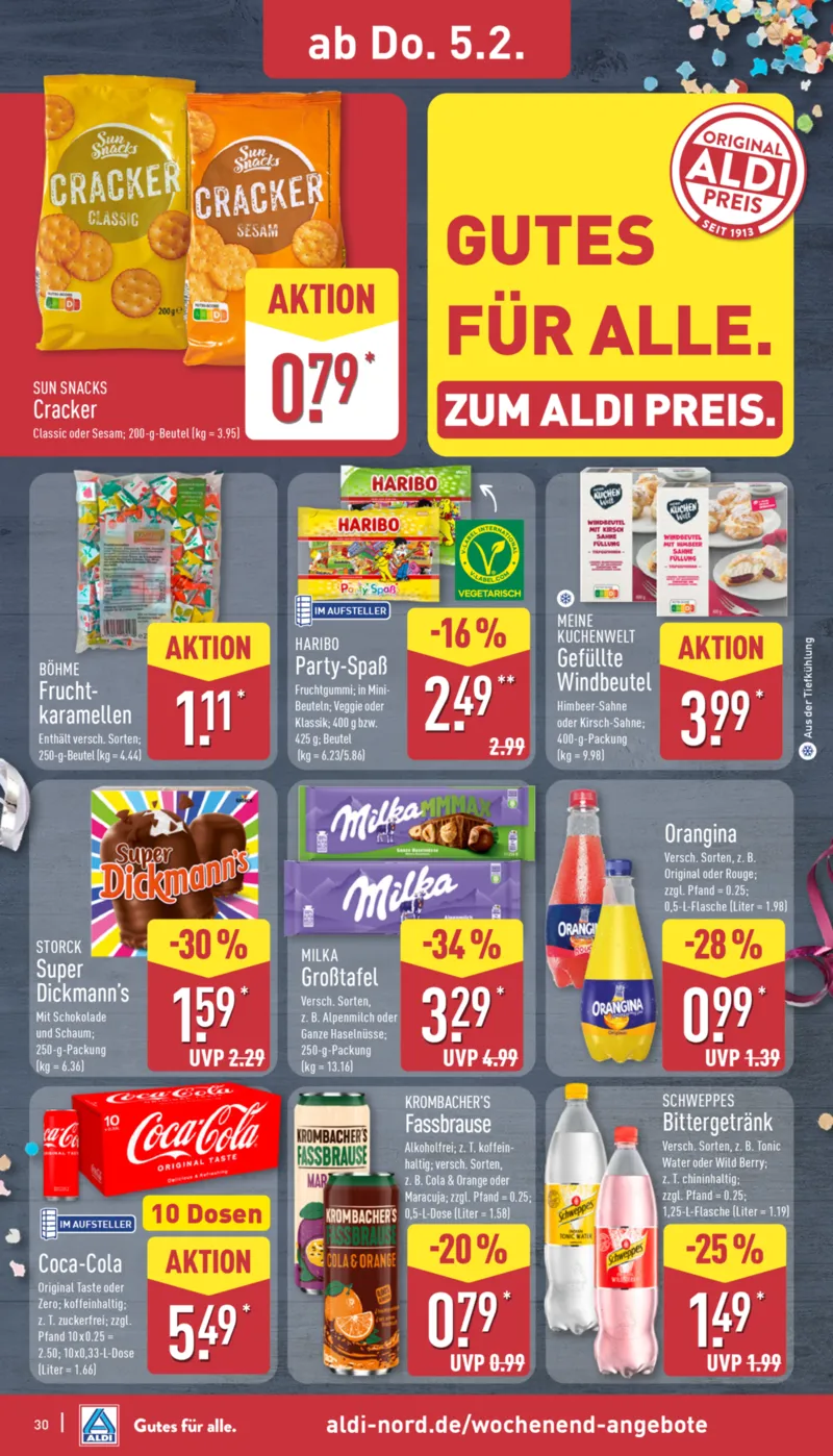 ALDI Nord Prospekt vom 02.02.2026, Seite 32