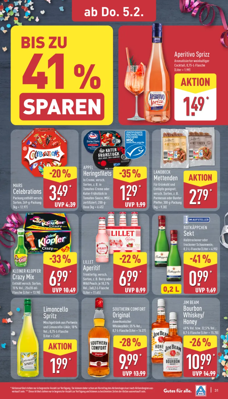 ALDI Nord Prospekt vom 02.02.2026, Seite 33