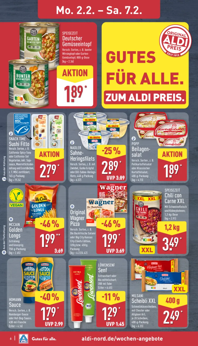 ALDI Nord Prospekt vom 02.02.2026, Seite 8