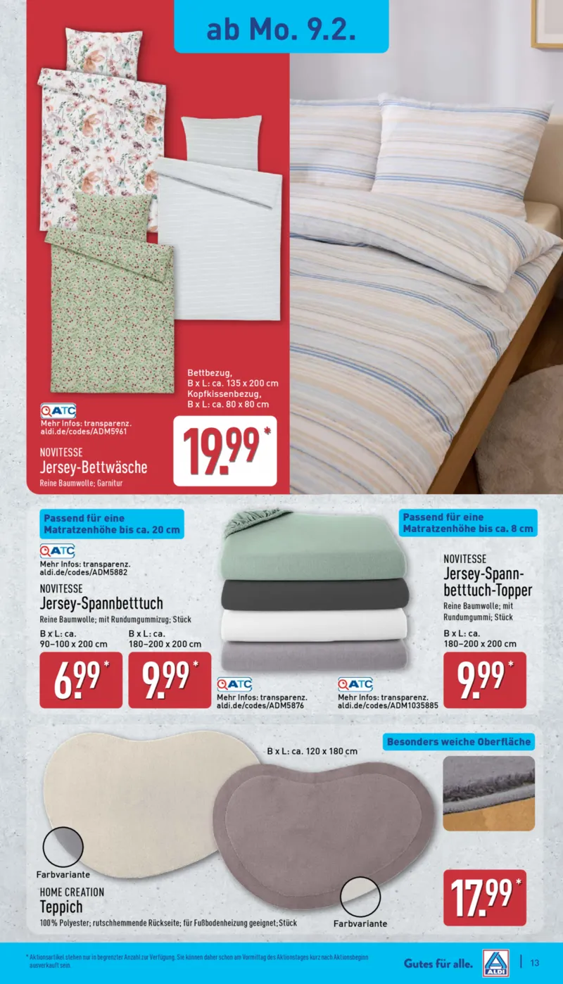 ALDI Nord Prospekt vom 09.02.2026, Seite 16