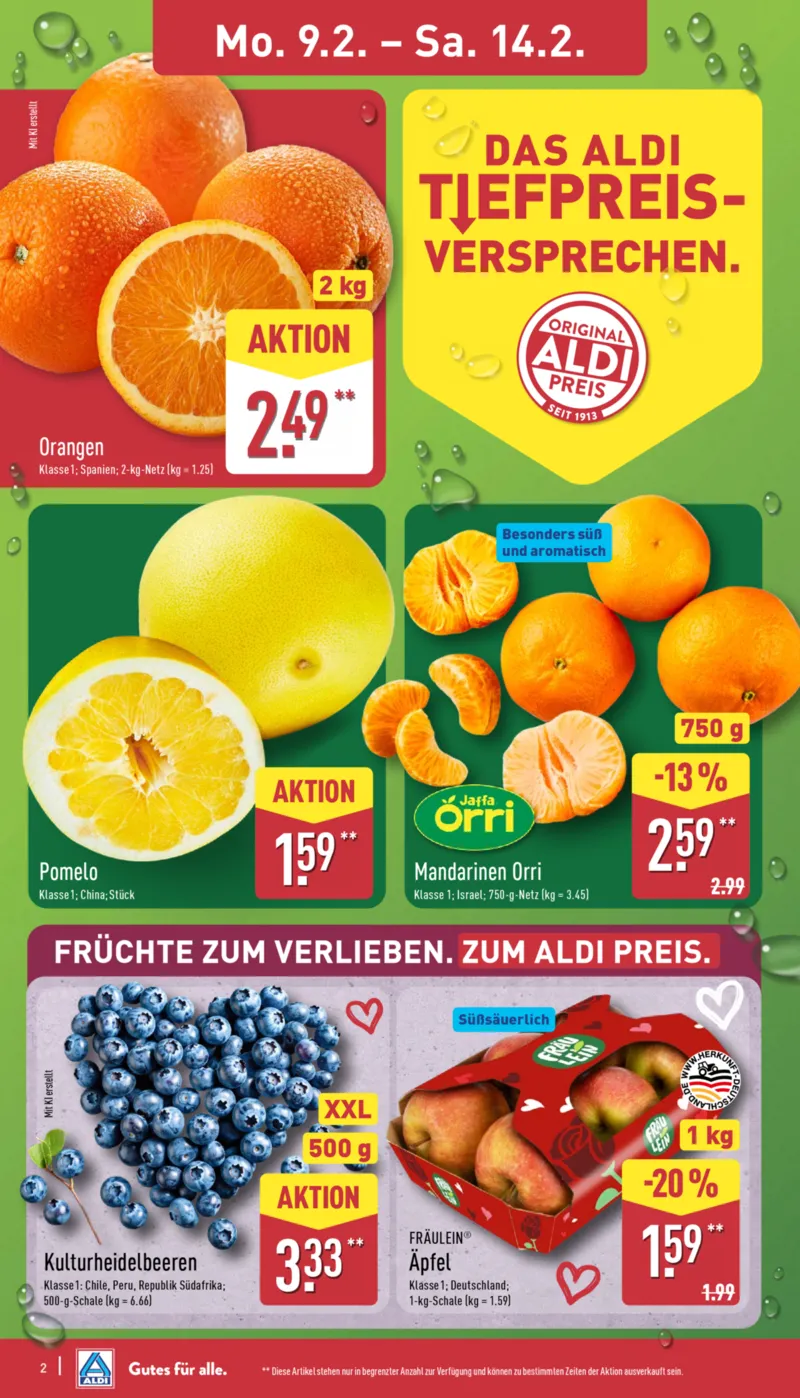 ALDI Nord Prospekt vom 09.02.2026, Seite 2