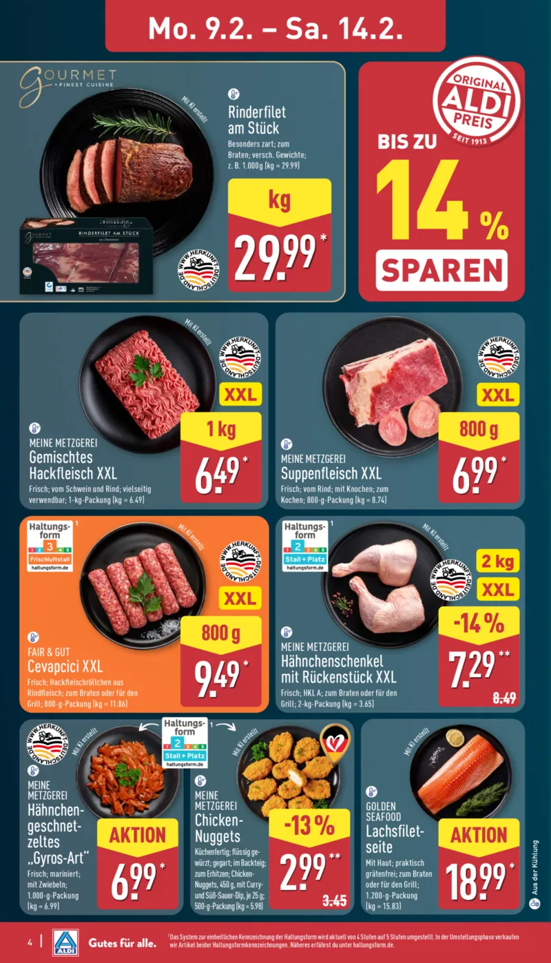 ALDI Nord Prospekt vom 09.02.2026, Seite 4
