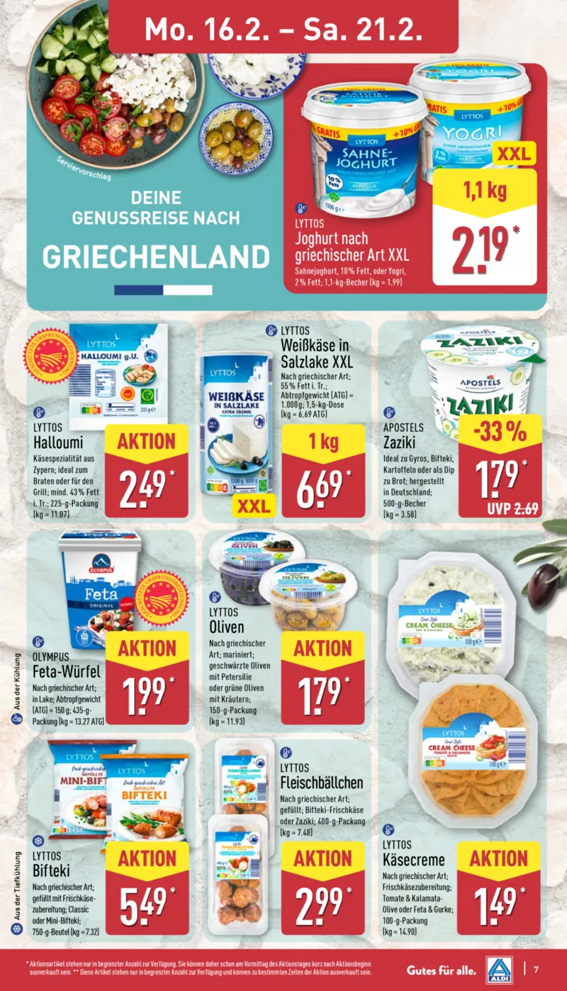 ALDI Nord Prospekt vom 16.02.2026, Seite 12