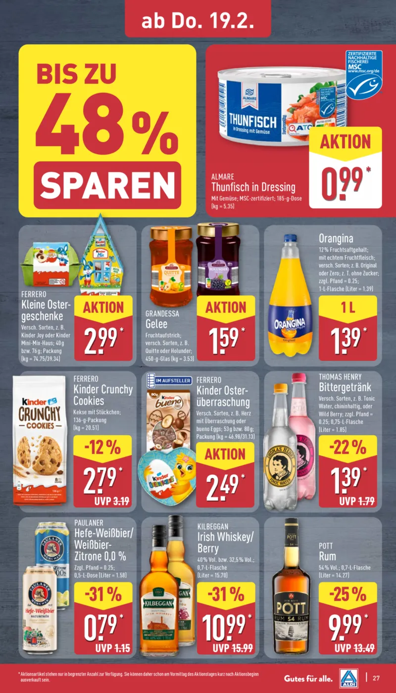 ALDI Nord Prospekt vom 16.02.2026, Seite 32