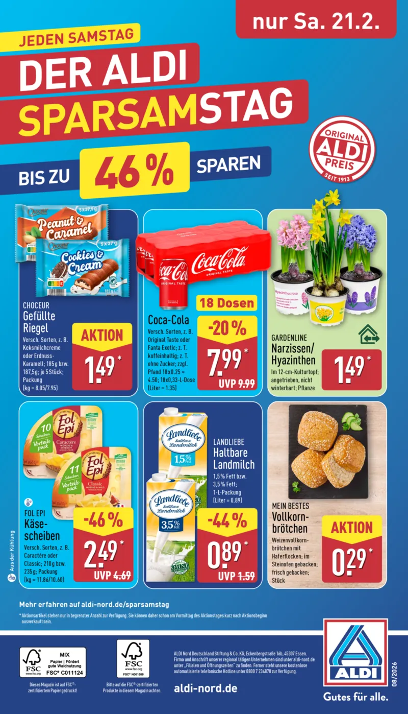 ALDI Nord Prospekt vom 16.02.2026, Seite 33