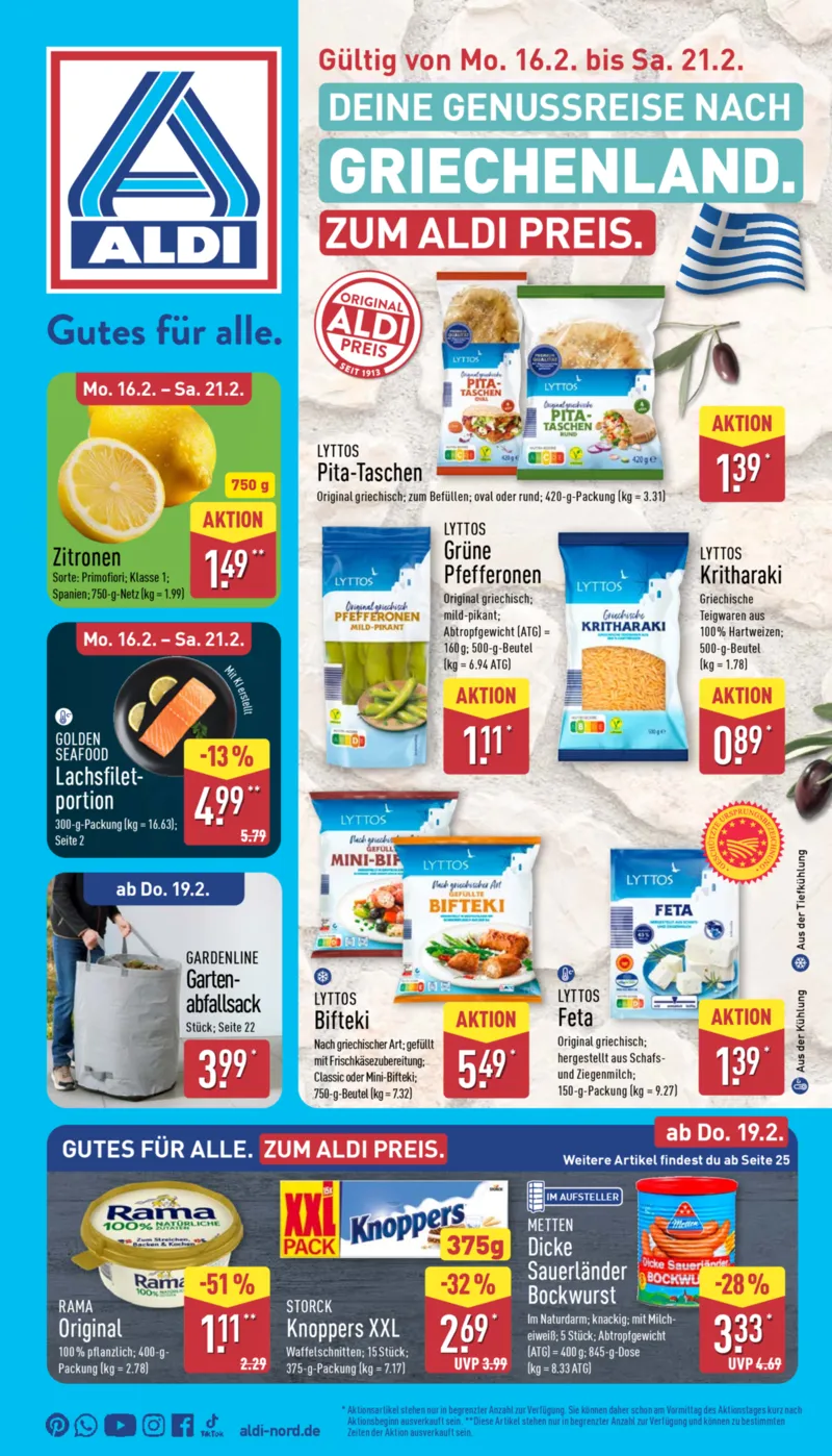ALDI Nord Prospekt vom 16.02.2026, Seite 5